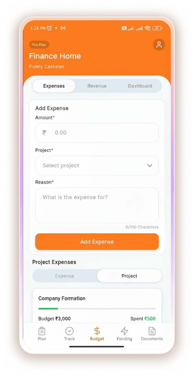 BossWorks tracking on mobile