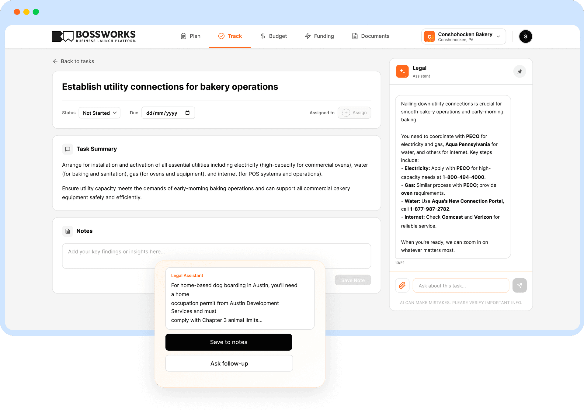 BossWorks AI Assistants