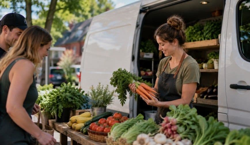 Mobile Farmers Market Delivery